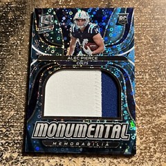 2022 Panini Spectra Monumental ALEC PIERCE Patch /60 Cowboys