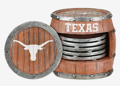 Texas 5 Pack Barrel Coaster Set