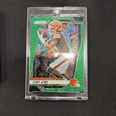 2024 Panini Prizm – Jerry Jeudy #67 Green Sparkle Prizm /8