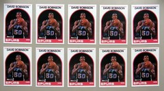 David Robinson Rookie RC 1989-90 NBA Hoops #310 10ct Basketball Card Lot 1101V