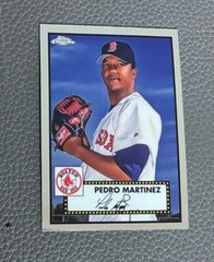 2021 Topps Chrome Platinum Anniversary #495 Pedro Martinez – Boston Red Sox