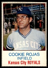 1975 Hostess Cookie Rojas Kansas City Royals #2