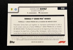 2025 Topps Chrome Formula 1 F1 Carlos Sainz #112 Aqua Refractor /199 🔥