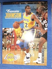 1992-93 Skybox Earvin Magic Johnson #358 Lakers HOF