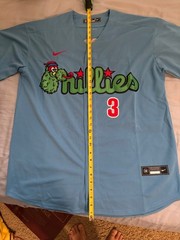 Men’s Philadelphia Phillies Phanatic Bryce Harper Stitched Jersey New!
