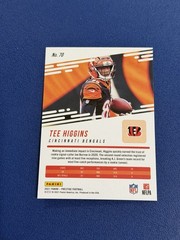 2021 Panini Prestige Tee Higgins Card #70 Xtra Points Orange #4/75