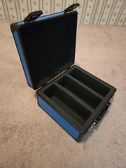 Zion Design Trading Card Storage – TSA Lock – Navy Blue*/-