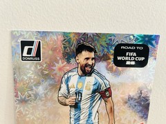 Donruss 2025-26 Road to FIFA World Cup Lionel Messi Kaboom! #1 JUMBO