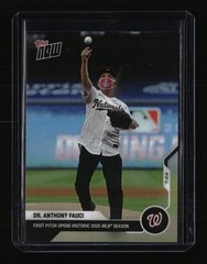 2020 Topps NOW Dr. Anthony Fauci MLB First Pitch Washington Nationals #2