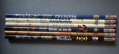 Vintage Team NFL Unsharpened Pencils (Set of 6) 1990’s