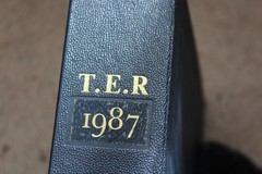 The European Racehorse 1987 4 issues Mo 1 – 4 in bound volume 310 x 235mm