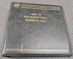 1994-95 Topps Stadium Club Basketball Members Only set 1334 of 1800 SEALED w/COA