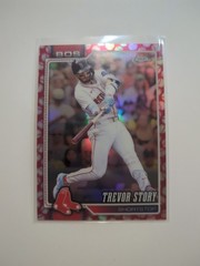 Topps Topps Chrome Trevor Story Boston Red Sox #BOS Parallel/Variety