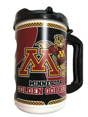 NCAA Minnesota Golden Gophers 20 oz Thermal Travel Coffee Snap Mug Twist Lid Cup