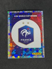 2026 Panini FIFA World Cup Stickers Emblem FOIL FRA France #FRA1