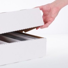10 BCW 3200 Count Card Storage Boxes with Full Lid