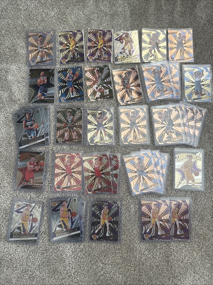 2024-25 Panini Revolution NBA Lot of 37 Rookies – See Description for Detail!