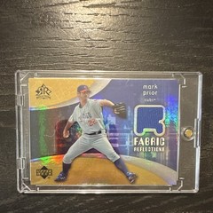 Upper Deck 2005 Reflections Mark Prior Cubs Fabric Reflections Jersey #FR-MP