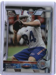 2015 Topps Chrome #144 Nick O’Leary Refractor RC
