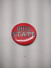 Vintage Ohio State Button 2.5 In