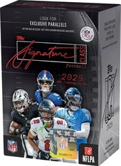 2025 Topps Signature Class Football Blaster Box