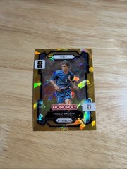 2026 Panini Prizm Monopoly FIFA World Cup #37 Paolo Maldini Gold Cracked Ice