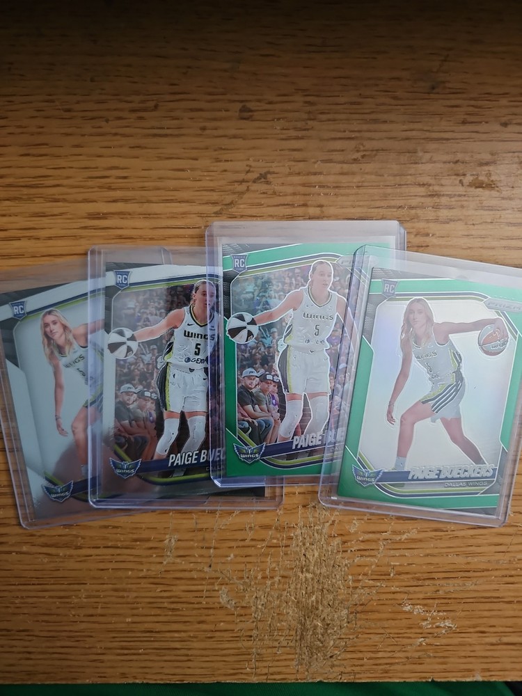 2025 Prizm WNBA Paige Bueckers Rookie Lot of 4