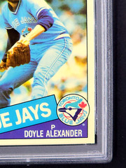 1985 Topps Tiffany #218 Doyle Alexander Toronto Blue Jays PSA 9 *Only 4 Higher*