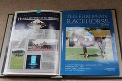 The European Racehorse 1988 4 x issues No 1 – 4 in bound volume 310 x 235mm