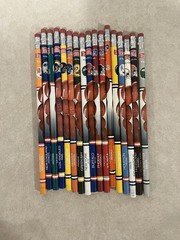 Vintage 1990s NFL Football Unsharpened No. 2 Pencils Lot (17) -Mixed-New