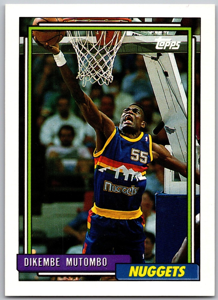 1992-93 Topps #281 Dikembe Mutombo