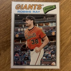 2026 Topps Heritage – Robbie Ray #111 Short Print (SP) – SF Giants