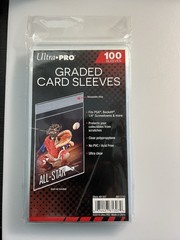 Ultra Pro GRADED Card Sleeves 1 Pack of 100 of Resealable Graded Card Sleeves