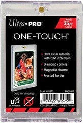 25 Pack Ultra Pro One Touch Magnetic Card Holder For 35PT Trading Sports Cards