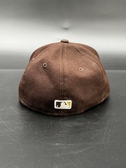 New Era 59FIFTY San Diego Padres Brown Gold Fitted Hat 6 3/4 MLB Cap