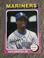 1991 Superstar Rookie Special Repli Cards – Ken Griffey Jr #10 Hand-Cut