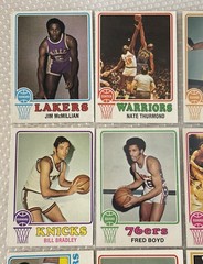 1973-74 Topps Basketball Lot of 20 EX+ to NM Minor Stars no creases some OC-NICE