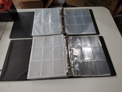 3″ Card collector albums with 90 top load 9 card protectors