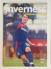 2008/09 INVERNESS CALEDONIAN THISTLE V RANGERS 04-01-2009 PREMIER LEAGUE