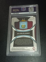 2022 Panini Prizm World Cup Qatar Julian Alvarez #4 Breakaway Prizm RC