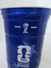 2026 FIFA World Cup Michelob Ultra Aluminium Beer Cups Scotland vs Morrocco 20oz