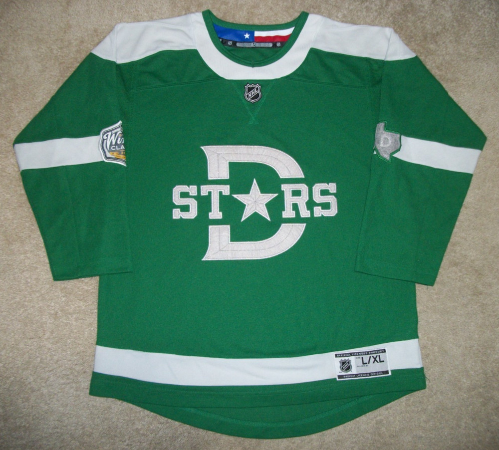 Youth L / XL Dallas Stars 2020 Winter Classic NHL Hockey Jersey