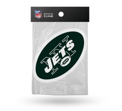 New York Jets Die Cut Static Cling Decal Sticker Reusable 4×6 Inches