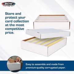 (1x) BCW Super Monster Box (5000 Count) Corrugated Cardboard Storage Box