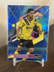22-23 Topps Finest UEFA Jude Bellingham Blue Aqua Vapor Refractor #d /250