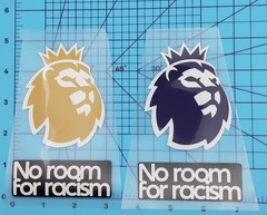 Premier League NO Room For Racism Jersey Badge Heat Press