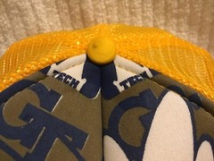 Vintage Georgia tech hat bee SnapBack Officially Licensed Collegiate Products