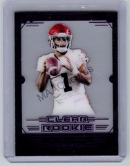 2019 Leaf Trinity – Kyler Murray Clear Rookie RC #CR-KM1 Purple