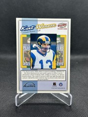Kurt Warner 1999 Pacific Paramount Rookie RC #NNO HOF Rams