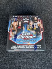 NEW IN HAND – 2026 WWE Topps Chrome Wrestlemania Exclusive Logofractor Edition